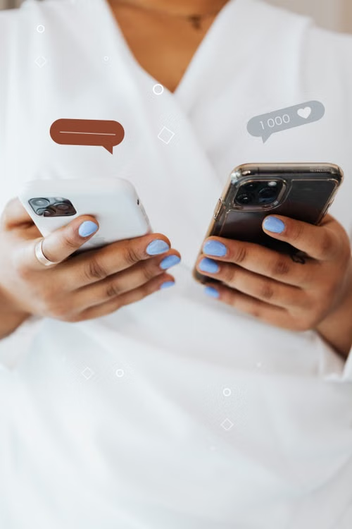 Social media engagement on mobile